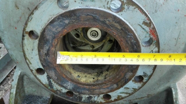 ==== SOLD ==== ปั้มน้ำหอยโข่ง ALLEN GWYNNES GERMANY เข้า 5"- 4" ชนมอเตอร์ VEM 40 HP. 380V. สวยสดพร้อมใช้.