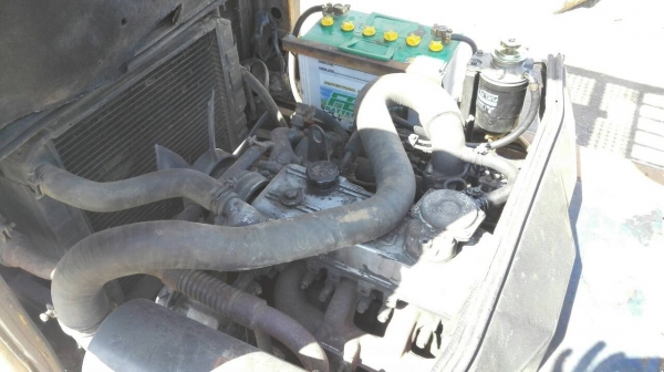 ====== SOLD OUT!! ====== โฟล์คลิฟ Komatsu FD 15-15 เครื่องอีซูสุ ดีเซล เกียร์ออโต้ ยก 1.5 ตัน สูง 3 ม. งาสไลด์ สภาพสวย พร้อมใช้.