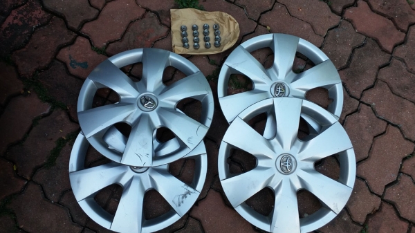 ขายล้อกะทะ+ยาง ปลดจาก yaris 2012 ขายล้อกะทะ+ยาง ปลดจาก yaris 2012