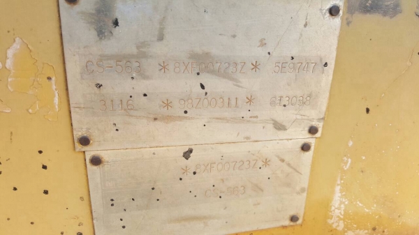 ขายแล้วครับ รถบดสั่นสะเทือน CAT CS-563 เอกสารเล่มทะเบียนครบ รถสวยพร้อมใช้