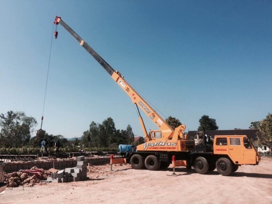 รถเครน TADANO TL 251 ปั้มใหม่ 3 ตอน / เครื่อง Mitsubishi v8 / ทะเบียนพร้อม / สภาพพร้อมใช้งาน