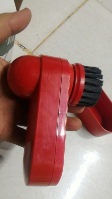 เครื่องขัดมันและทำความสะอาดรองเท้า National ของใหม่มีชุดแปรงขัดให้สองอัน