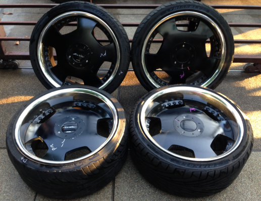 ล้อแท้ W-Work Euroline DH2 ขอบ19 ไม่เคยซ่อม ราคาไม่แพง