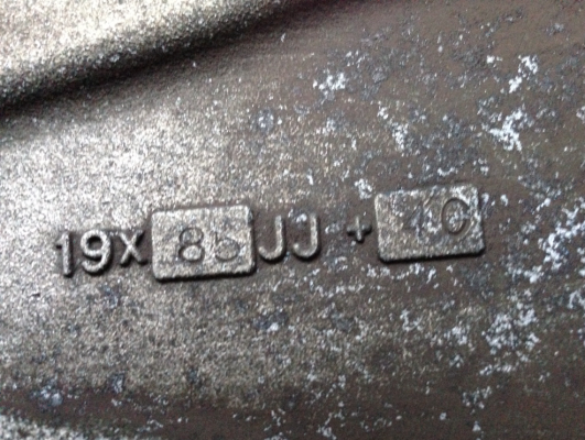 ล้อแท้ W-Work Euroline DH2 ขอบ19 ไม่เคยซ่อม ราคาไม่แพง