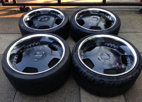 ล้อแท้ W-Work Euroline DH2 ขอบ19 ไม่เคยซ่อม ราคาไม่แพง