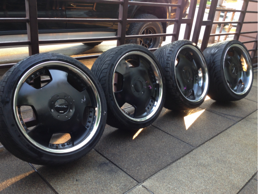 ล้อแท้ W-Work Euroline DH2 ขอบ19 ไม่เคยซ่อม ราคาไม่แพง