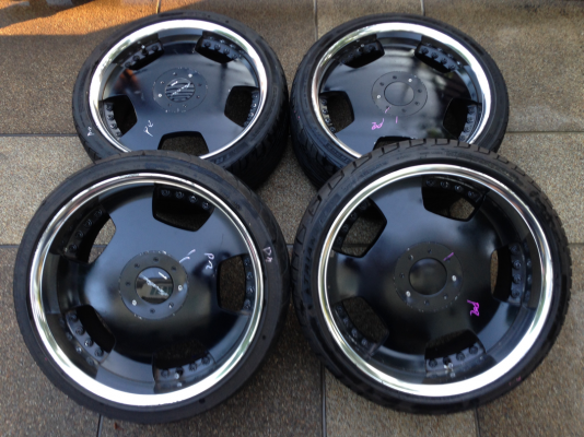 ล้อแท้ W-Work Euroline DH2 ขอบ19 ไม่เคยซ่อม ราคาไม่แพง