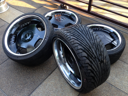 ล้อแท้ W-Work Euroline DH2 ขอบ19 ไม่เคยซ่อม ราคาไม่แพง