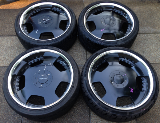 ล้อแท้ W-Work Euroline DH2 ขอบ19 ไม่เคยซ่อม ราคาไม่แพง