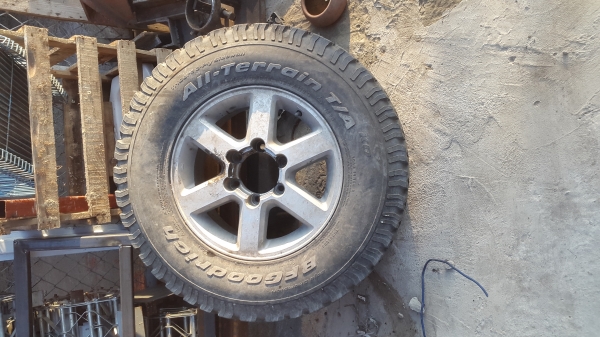 ขายยางรถ bf  16 พลอ้มกระทะดีแม็ก