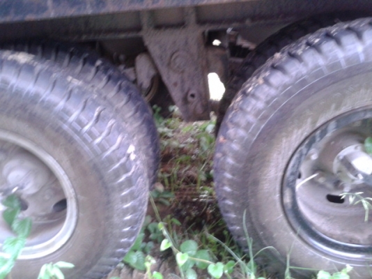 (ปิดการขายผุ้ใหญ่ออ๋ง จ . อยุธยา )หางพ่วง 3 เพลา  ดั้ม  สามมิตร ปี 53  (หางห้างแท้)  พร้อมใช้งาน เล่มติดมือ..