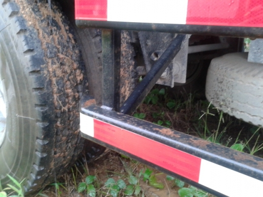 (ปิดการขายแล้วค่ะ)หางพ่วง 3 เพลา  ดั้ม  สามมิตร    ปี 53 (หางห้างแท้)  พร้อมใช้งาน เล่มติดมือ..