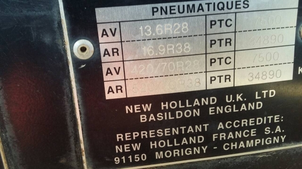 Newholland 790,000 บาท M100DT 4,500 ชั่วโมง (ใบมีด เครื่องตัด) เอกสารอินวอยท์ 090-772-3710 090-772-3708