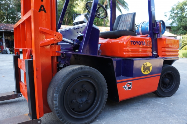 ขายรถยก ฟอร์คคลิฟต์ 3.3 ตัน TOYOTA 5FG33 เก่านอกปรับสภาพแล้วพร้อมใช้งาน