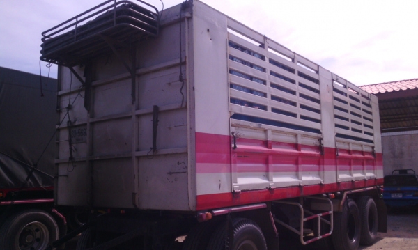 ขาย ลูกพ่วง 3 เพลา ไม่ดัมพ์ ยาว 7 เมตร