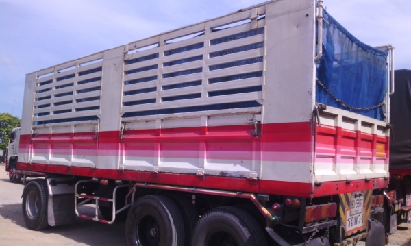 ขาย ลูกพ่วง 3 เพลา ไม่ดัมพ์ ยาว 7 เมตร