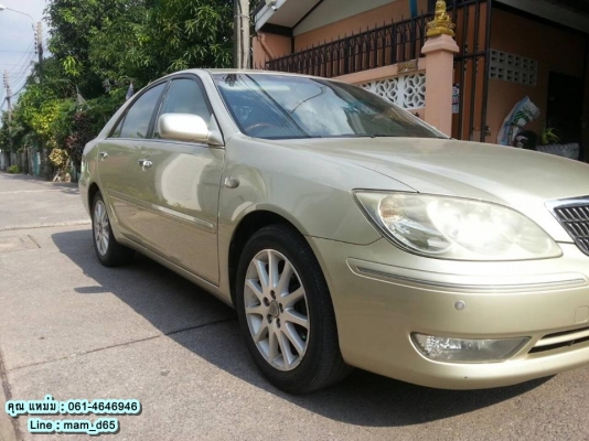 ขาย Camry 2.4 q ปี 2005 ตัวท๊อป รถบ้าน ใช้มือเดียว รถสวย สภาพดีมาก