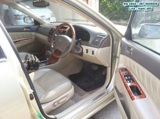 ขาย Camry 2.4 q ปี 2005 ตัวท๊อป รถบ้าน ใช้มือเดียว รถสวย สภาพดีมาก ขาย Camry 2.4 q ปี 2005 ตัวท๊อป รถบ้าน ใช้มือเดียว รถสวย สภาพดีมาก