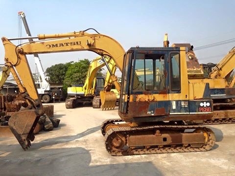 Komatsu pc60-5 รถนอกเดิมๆนำเข้าจากญี่ปุ่น