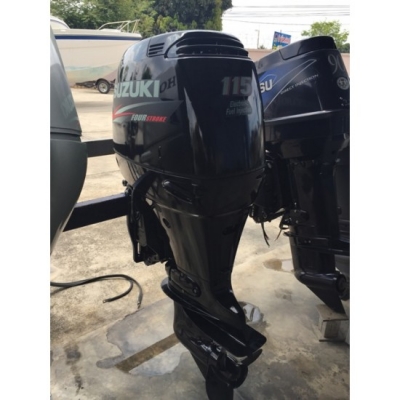 ขายเครื่องยนต์เรือ Suzuki 115แรงม้า 4จังหวะ 4สูบระบบหัวฉีด มือสองจากญี่ปุ่น