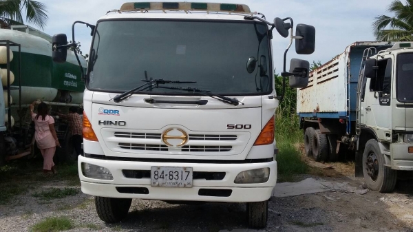 ขายรถ 10 ล้อดั๊พม์ HINO เมก้า ซีรี่ 500 เครื่อง 260 แรง ปี49 ยางใหม่ 10 เส้น เครื่องดี ครัซซีสวย เกียร์เดิม