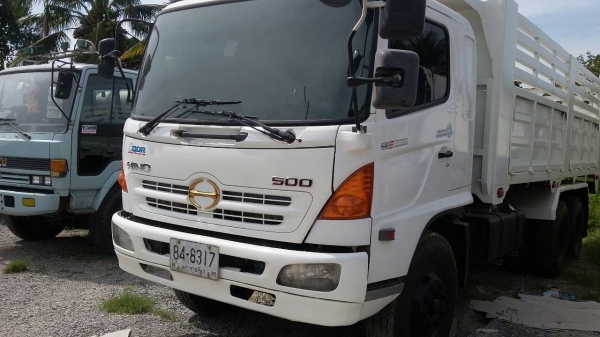 ขายรถ 10 ล้อดั๊พม์ HINO เมก้า ซีรี่ 500 เครื่อง 260 แรง ปี49 ยางใหม่ 10 เส้น เครื่องดี ครัซซีสวย เกียร์เดิม