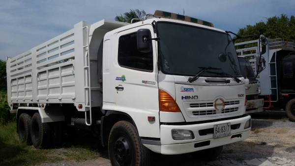 ขายรถ 10 ล้อดั๊พม์ HINO เมก้า ซีรี่ 500 เครื่อง 260 แรง ปี49 ยางใหม่ 10 เส้น เครื่องดี ครัซซีสวย เกียร์เดิม