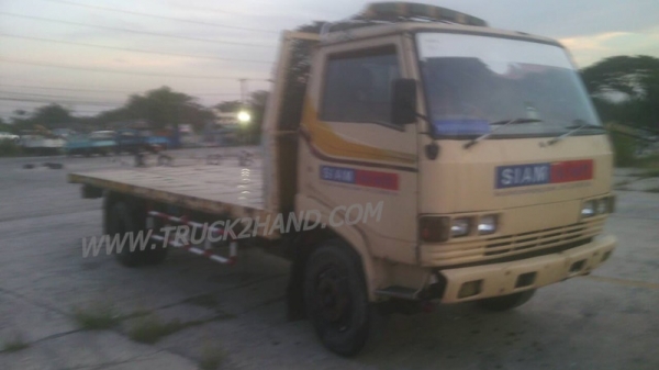 HINO FC114 เครื่องwo4d117hp กระบะพื้นเรียบ ความยาว5.50เมตร