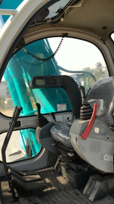 คุ้มสุดๆ Kobelco SK120-2 มาคไฟ้ พร้อมหัวกระแทก แทรค 70ซม. เก่าญี่ปุ่น โทร.090-986-2521 อ๊อบ