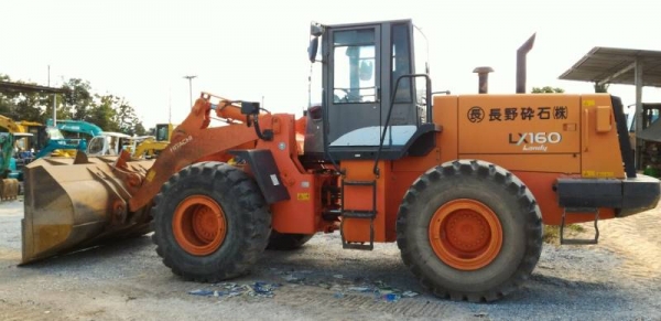 Hitachi LX160-7 เก่าญี่ปุ่น สวย เดิม ขั่วโมงน้อย พร้อมใข้งาน โทร.090-986-2521 อ๊อบ