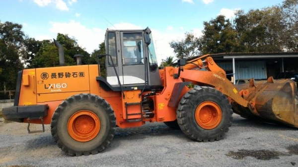 Hitachi LX160-7 เก่าญี่ปุ่น สวย เดิม ขั่วโมงน้อย พร้อมใข้งาน โทร.090-986-2521 อ๊อบ