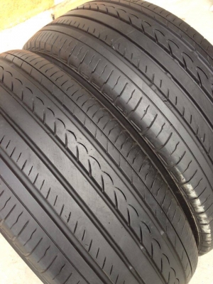 ยาง YOKOHAMA 195 - 55 -15 made in japan ปี 12 2 เส้น สภาพสวยๆไม่บวมดอกยางเหลือเยอะวิ่งใด้อีกนานค่ะ
