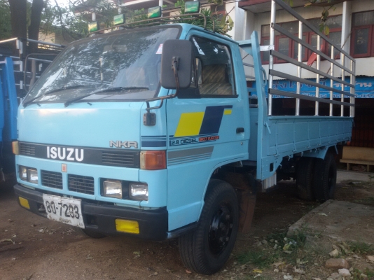 ขาย 6 ล้อ ISUZU NKR 110 แรงม้า รถห้างแท้ เกียร์สั้น เครื่องแน่นมาก แห้ง แรง แซสซีเยี่ยมไม่มีที่ติ รถพร้อมใช้งานได้เลย พร้มโอนทั่วไทย