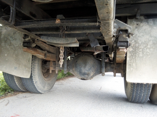 ขายรถบรรทุก 6 ล้อกระบะรั้ว MITSUBISHI 100 แรงม้า กระบะยาว 4.50 เมตร ราคา 180000