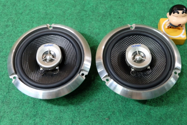ลำโพง Gather ลำโพงสำหรับสาวก Honda ทุกคัน รุ่น GS-5996 ลำโพงแกนร่วม 2 ทาง ขนาด 6" กรวยเคฟล่าห์สีดำ