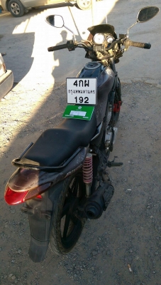 รถมอเตอร์ไซค์ Tiger boxer