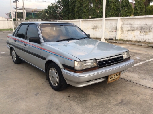 ขายเลขทะเบียนสวยแถมรถ โตโยต้า โคโรน่า ST150 ปี87 เครื่อง 1.8 เกียร์ธรรมดา ติดแก๊สLPG เพาเวอร์ กระจกไฟฟ้า เซ็นทรัลล๊อก ภายในสวยๆเดิมๆแอร์เย็น วิทยุCD ตัวถังเดิมๆไม่มีชนสีเงาไม่ผุ รถขับดีครับ พร้อมใช้งาน ขายพร้อมเลขทะเบียนสวย (งบ 9494 )