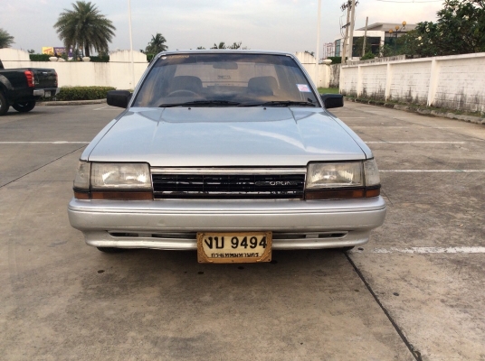 ขายเลขทะเบียนสวยแถมรถ โตโยต้า โคโรน่า ST150 ปี87 เครื่อง 1.8 เกียร์ธรรมดา ติดแก๊สLPG เพาเวอร์ กระจกไฟฟ้า เซ็นทรัลล๊อก ภายในสวยๆเดิมๆแอร์เย็น วิทยุCD ตัวถังเดิมๆไม่มีชนสีเงาไม่ผุ รถขับดีครับ พร้อมใช้งาน ขายพร้อมเลขทะเบียนสวย (งบ 9494 )