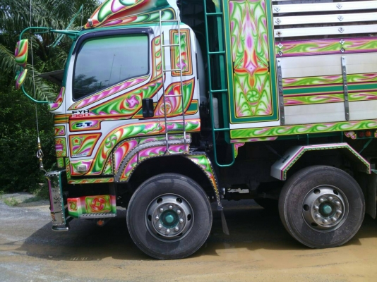 ขายดาวน์รถบรรทุก 24 ล้อพ่วงแม่ลูกดัมพ์ ISUZU DECA 360 แรงม้า ลูกพ่วง 3 เพลา ขายดาวน์ 400000