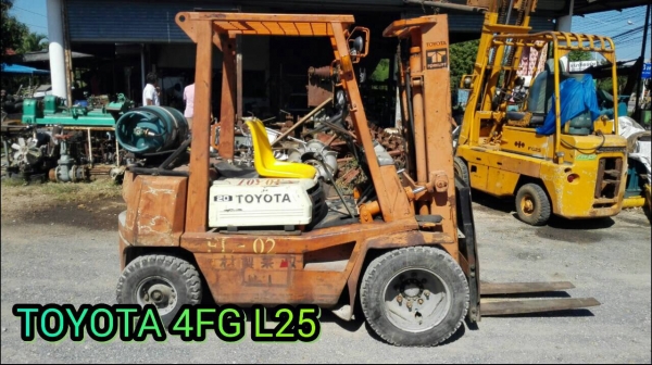 Sell>> โฟล์คลิฟ TOYOTA 4 FG GL 20 เบนซิน ล้อหน้าคู่ ติดแก๊ส ยก 2 ตัน สูง 3 เมตร สวยๆขับดี พร้อมใช้งาน.