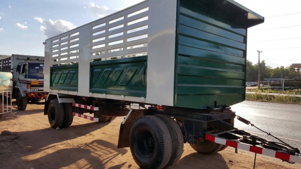 ขายรถพ่วง แม่-ลูกไม่ดั้ม HINO FM1J คัสซีสวยตลอดเส้น เครื่อง JO8C 210 แรงม้า เกียร์เดิม ยางเต็ม เอกสารเล่มทะเบียนพร้อมโอน