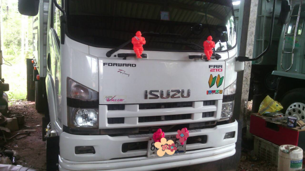 ขายรถบรรทุก 6 ล้อดัมพ์ ISUZU FRR 210 แรงม้าปี 2554 ราคา 920000