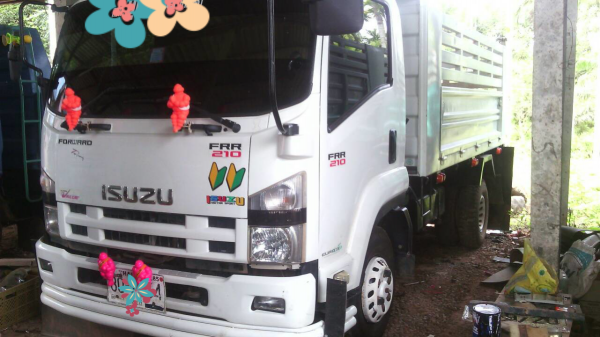 ขายรถบรรทุก 6 ล้อดัมพ์ ISUZU FRR 210 แรงม้าปี 2554 ราคา 920000