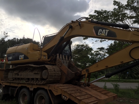 ขายรถแบคโฮ CAT 315D เอกสารอินวอย 13000 ชม.ราคา 1500000