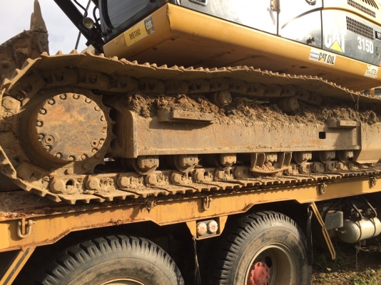 ขายรถแบคโฮ CAT 315D เอกสารอินวอย 13000 ชม.ราคา 1500000