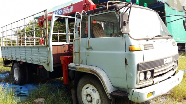 ขายๆ 525,000บ อีซูซุ JRD175 เพาเวอร์ เครน 3ตัน ท้องแบน สภาดีพร้อมใช้ รถช่วงยาว 5.50ม ทะเบียนพร้อมโอน