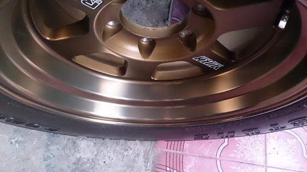 ล้อ TE37X พร้อมยาง Bridgestone MUD