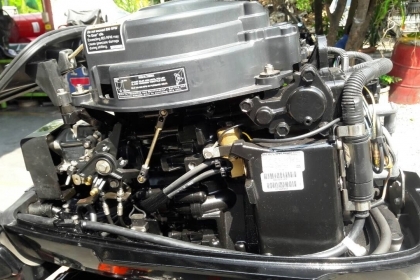 ขาย เครื่องเรือ MERCURY 30 HP สภาพ 99 \% หาง 20 เครื่องสวย ติดปกติ เก่าญี่ปุ่น ราคา 68,000