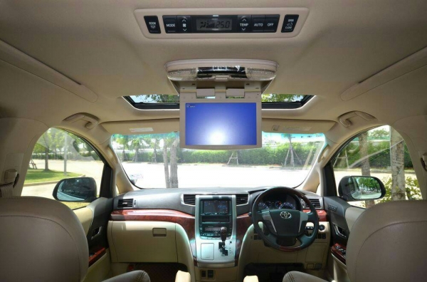 รถตู้Toyota ALPHARD 2010V2.4  สภาพดีเยี่ยมจริง