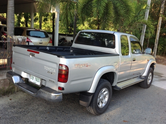 โตโยต้า ไทเกอร์โฟวิล แค๊ป เครื่อง 2500 คอมมอลเรล ปี 2002 มือเดียว ป้ายแดง สีเดิมทุกชิ้น โตโยต้า ไทเกอร์โฟวิล แค๊ป เครื่อง 2500 คอมมอลเรล ปี 2002 มือเดียว ป้ายแดง สีเดิมทุกชิ้น